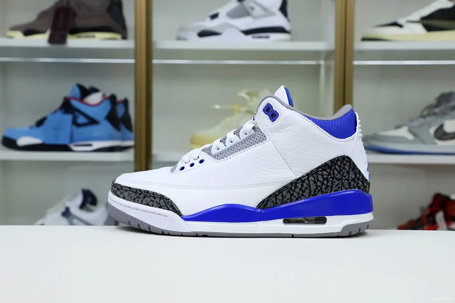 3 AIR 'RACER JORDAN BLUE' Kimikick RETRO 0714